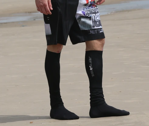 Jettribe Black Rider gator socks size10/11