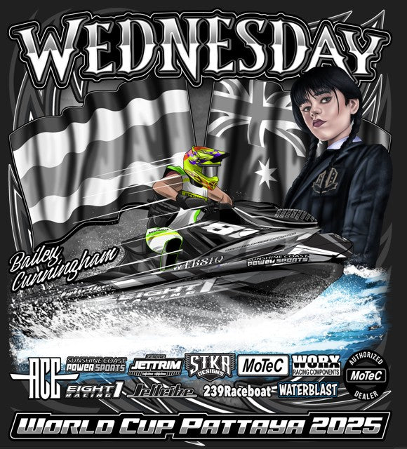 Wednesday World Cup Thailand Tshirt 2025